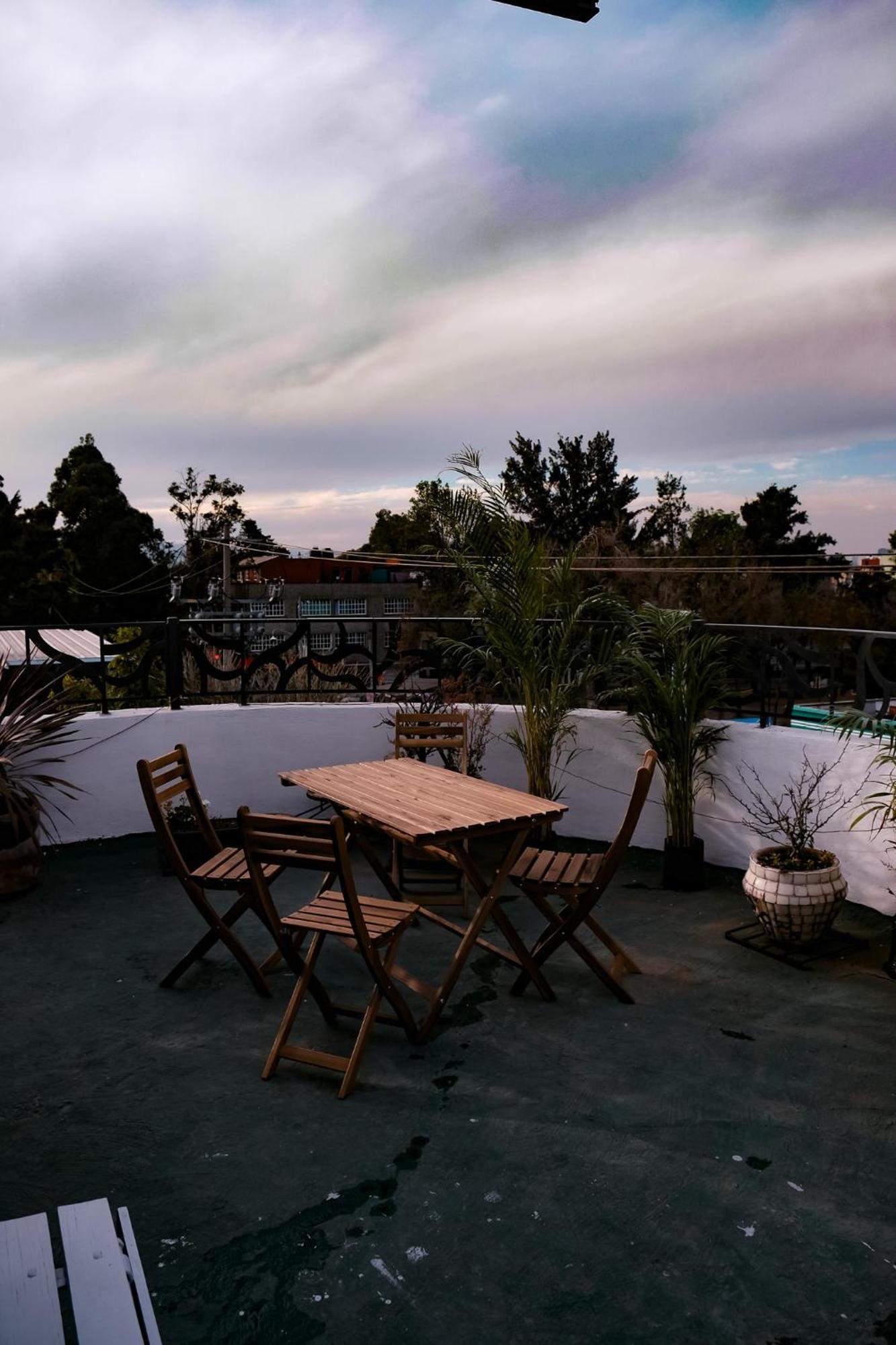 Central & Cozy Studio With Rooftop View 1 Mexico City Exterior photo